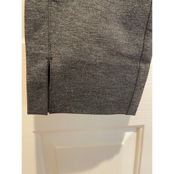 J. Jill Ponte Slim Leg Charcoal Heather Casual Pants Size Medium NWT Stretchy - Picture 6 of 10